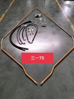 Sany 75 Accesorios de excavadoras tubería de martillo hidráulico para maquinaria de construcción
