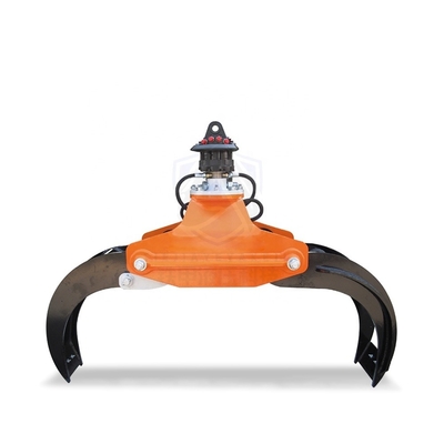 Excavadora OEM Rodante hidráulico de agarrador de madera