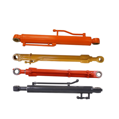 XE210 XE240 Excavadora Boom Arm Bucket Stick cilindro de aceite hidráulico con palanca 45 de acero