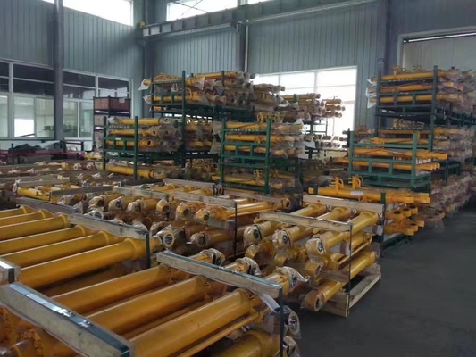 Excavadoras de metal Komatsu cilindros hidráulicos para la construcción de edificios de ingeniería