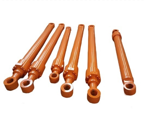cilindro de aceite hidráulico de doble / de acción única para la excavadora de Hitachi brazo de la bolsa