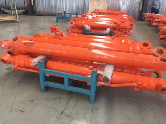 cilindro de aceite hidráulico de doble / de acción única para la excavadora de Hitachi brazo de la bolsa