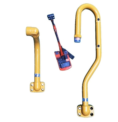 HD820 Excavadora cilindro de aceite hidráulico tubo de acero tubo de tubería cilindro de tubería para la reparación