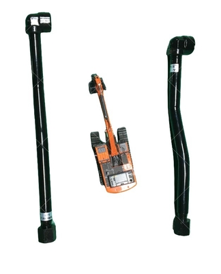 SY75 Excavadora cilindro de aceite hidráulico tubo de acero tubo de tubería cilindro de tubería tubo de interruptor hidráulico