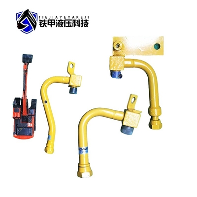 PC56 PC55MR-2 Sistema hidráulico distribuidor de tuberías de carga para material de tuberías de hierro de excavadoras