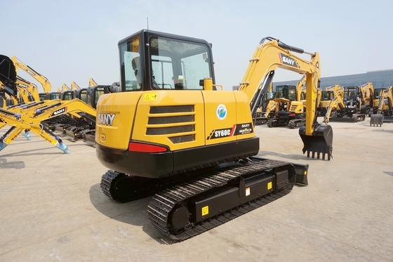 SY55 SY60 Sistema hidráulico distribuidor de tuberías de rebote y de retorno para tuberías de hierro de excavadoras