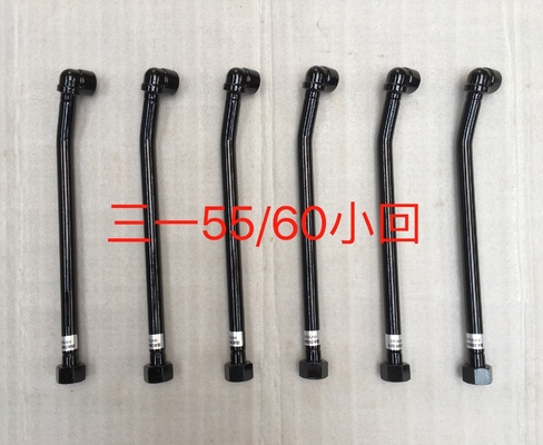SY55 SY60 Sistema hidráulico distribuidor de tuberías de cubo y de retorno para tuberías de hierro de excavadoras