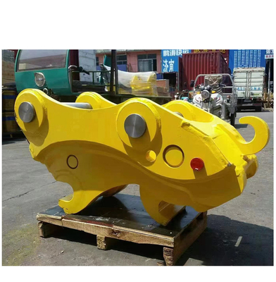 Diámetro de alfiler personalizado JS220 Jcb 3cx Excavadora 360 grados acoplador rápido enganche rápido