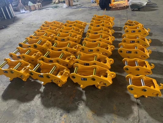 Diámetro de alfiler personalizado JS220 Jcb 3cx Excavadora 360 grados acoplador rápido enganche rápido