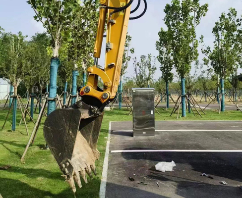Diámetro de alfiler personalizado JS220 Jcb 3cx Excavadora 360 grados acoplador rápido enganche rápido