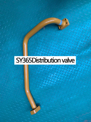 Trabajos de construcción Buen para SY365 excavadora sistema hidráulico distribuidor tubo de cubo