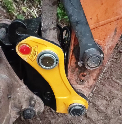 Mecánica manual de enganche rápido para Kubota acoplador rápido tiltrotadores Excavadora