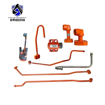 Aplicación a HITACHI 120 ZAX120 excavadora tubo de cilindro hidráulico para la válvula de distribución