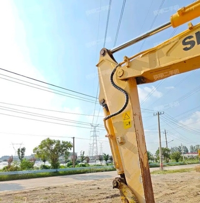 Aplicar a SHANTUI SE60 excavadora hidráulica tubo de aceite de hierro cilindro tubo en el tubo de boom