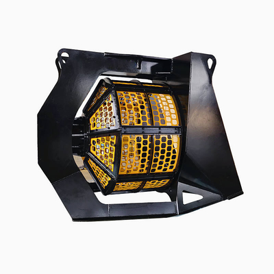 Excavadora con cubo de tamiz de Tiejia de 1,2 m3 con pantalla giratoria para retroexcavadora de 4 toneladas 6 toneladas 10 toneladas