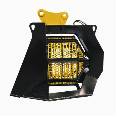 0.46 - 1.2 M3 Capacidad Excavadora Cubo de tamizado Cubo de pantalla giratoria hidráulica