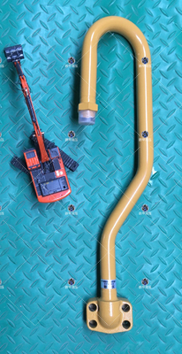 HD820 piezas de repuesto de excavadora tubo de boom con cilindro hidráulico tubo y tubo de acero