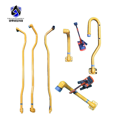 HD820 piezas de repuesto de excavadora tubo de boom con cilindro hidráulico tubo y tubo de acero