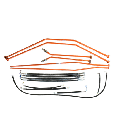Excavadora Boom Brace Attachment Martillo Rompiendo Tubo Kit de tubería de manguera de aceite hidráulico